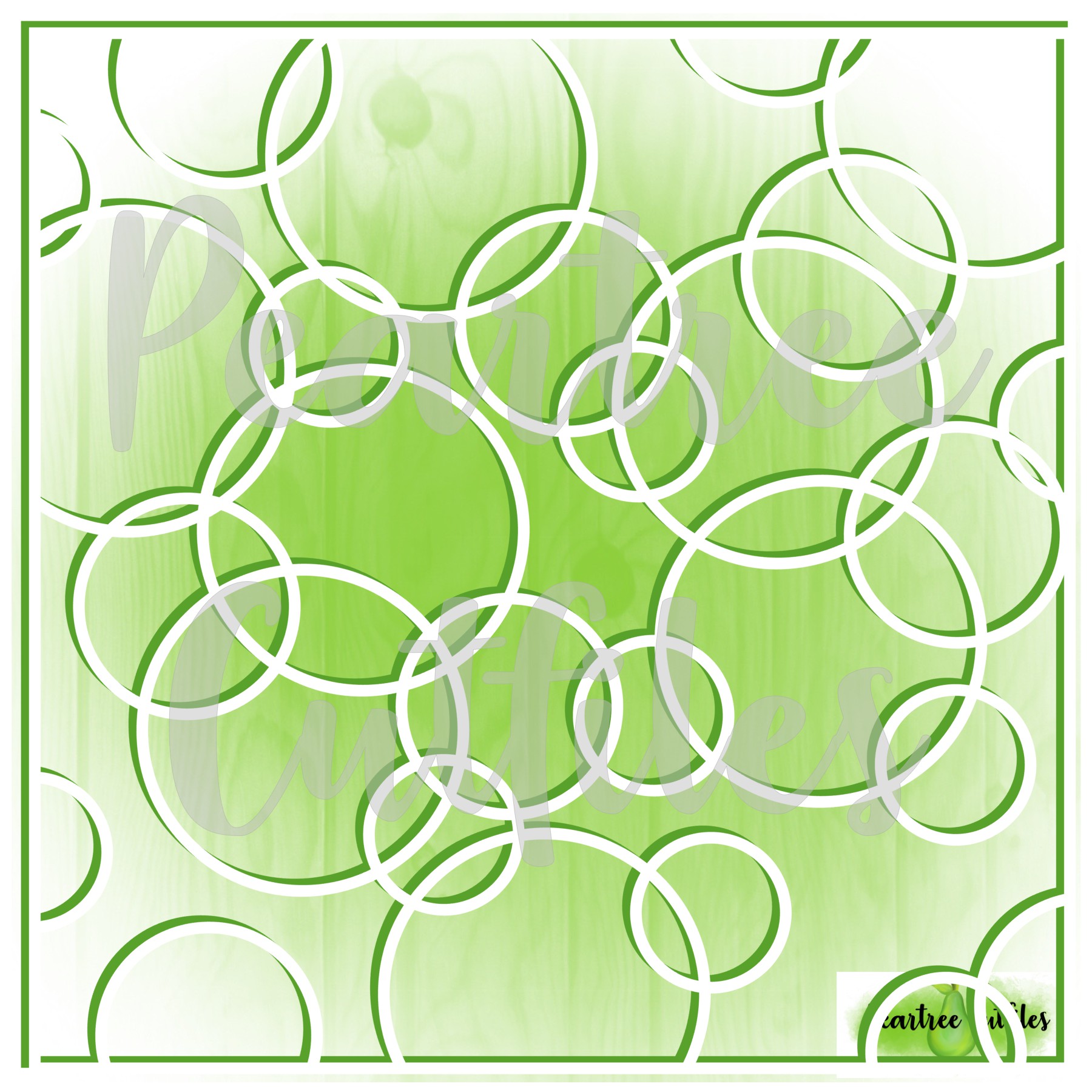 Circles Background Peartree Cutfiles