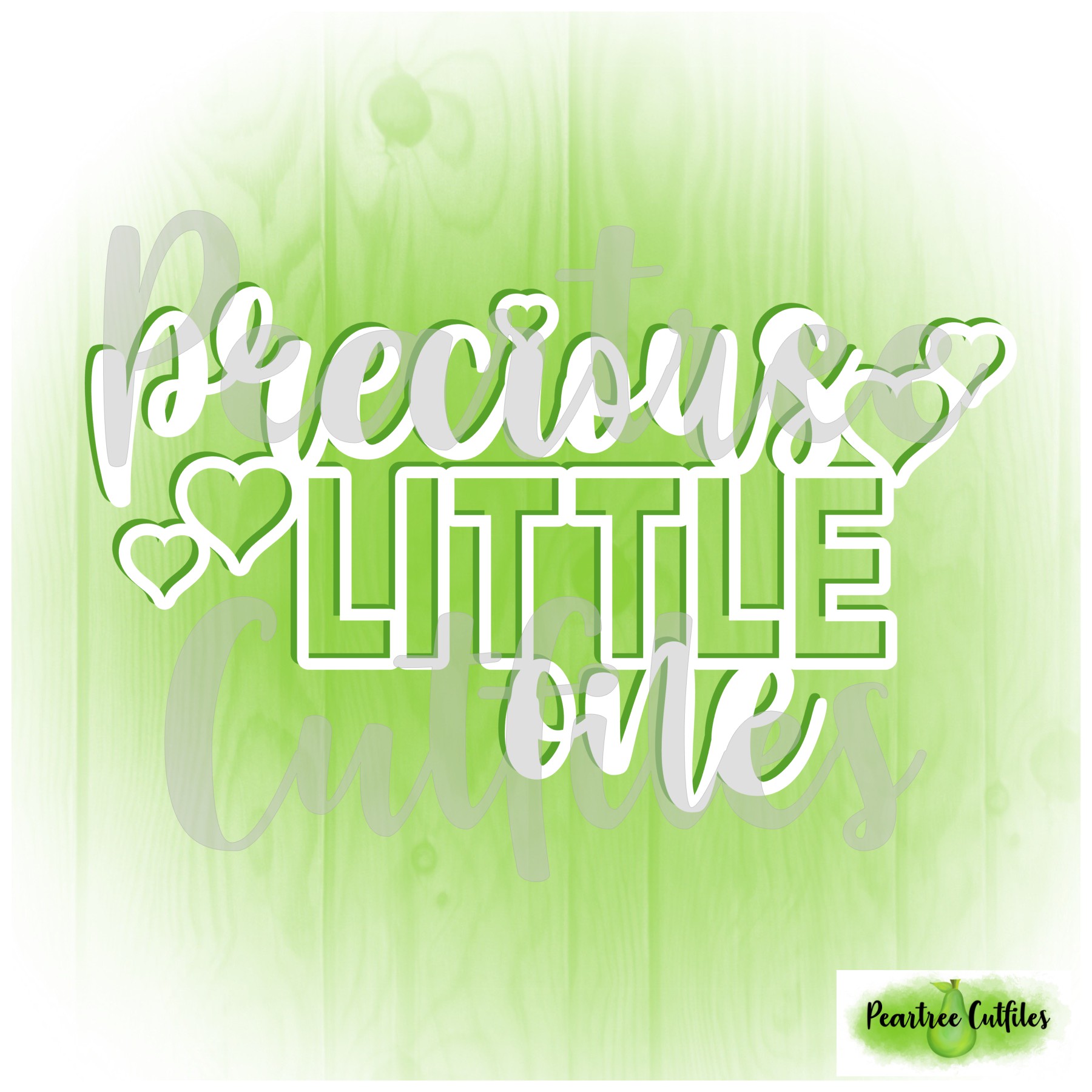 Precious Little One Peartree Cutfiles