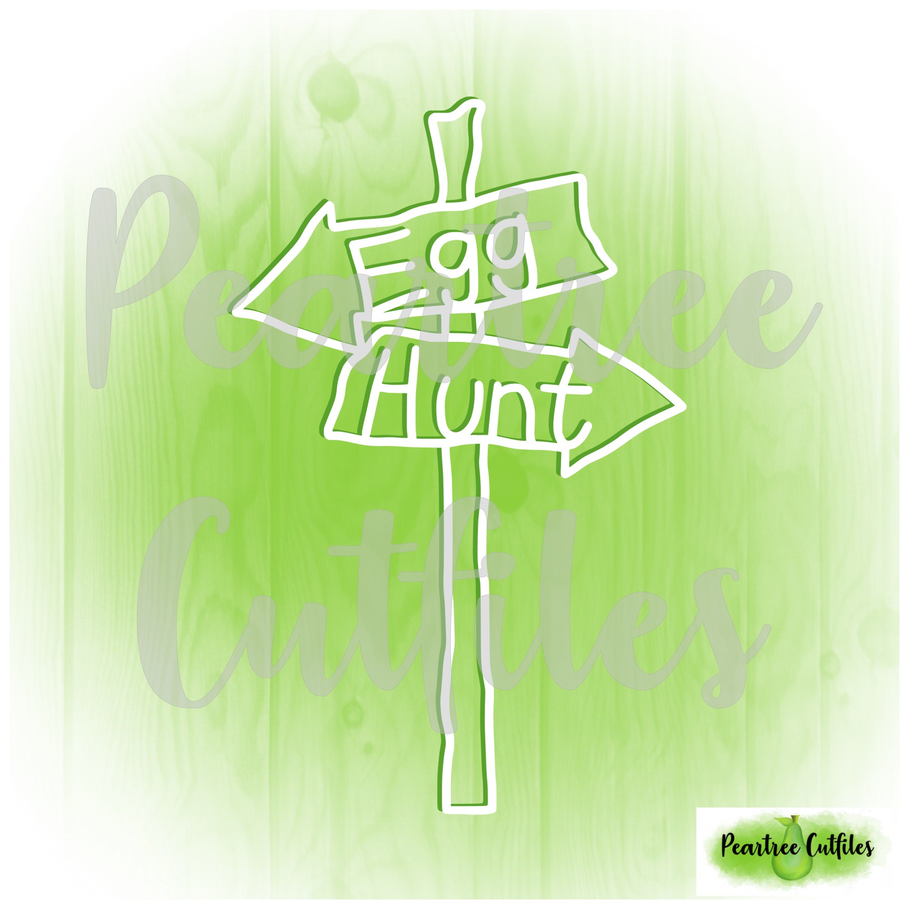 Egg Hunt Sign