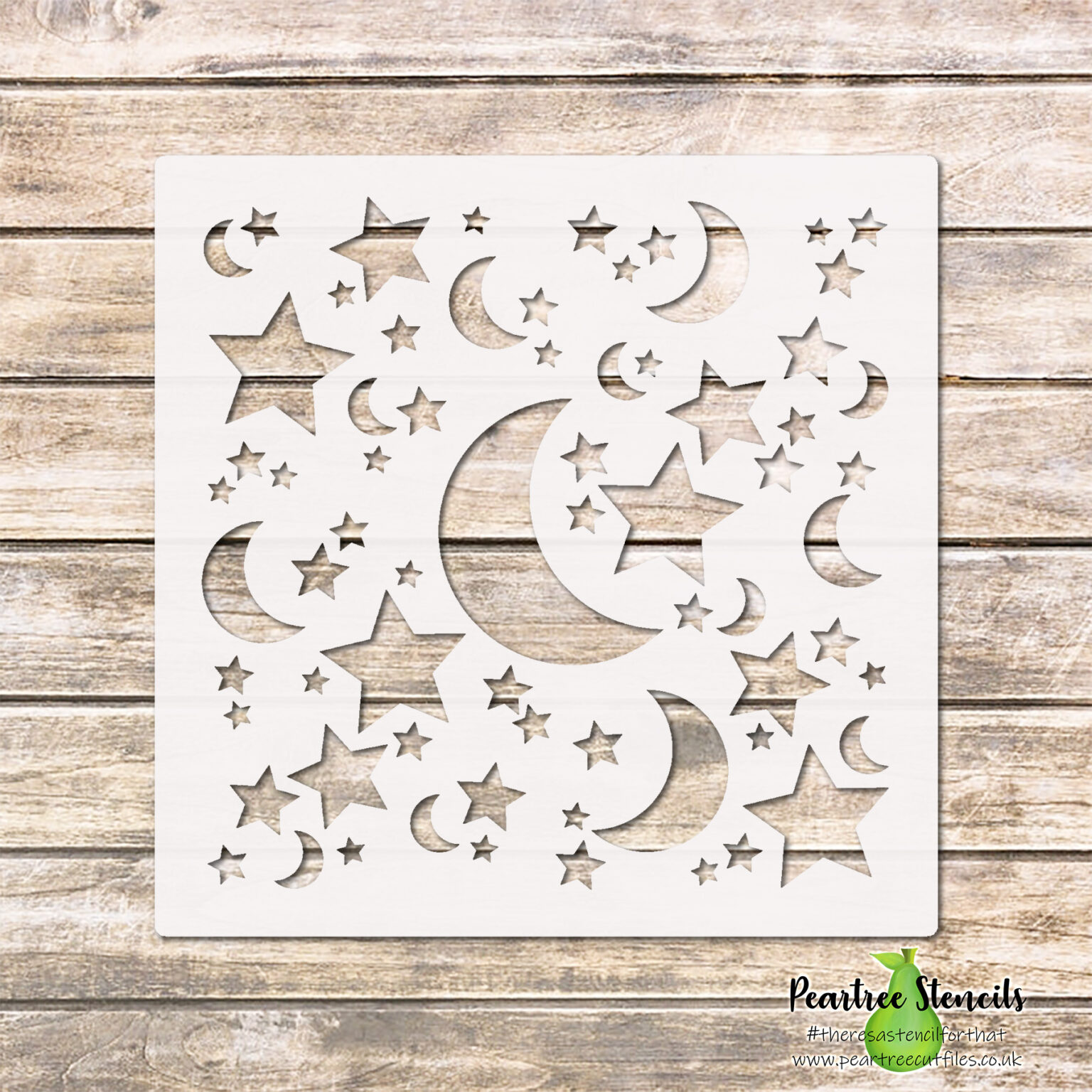 Moon & Stars Peartree Cutfiles