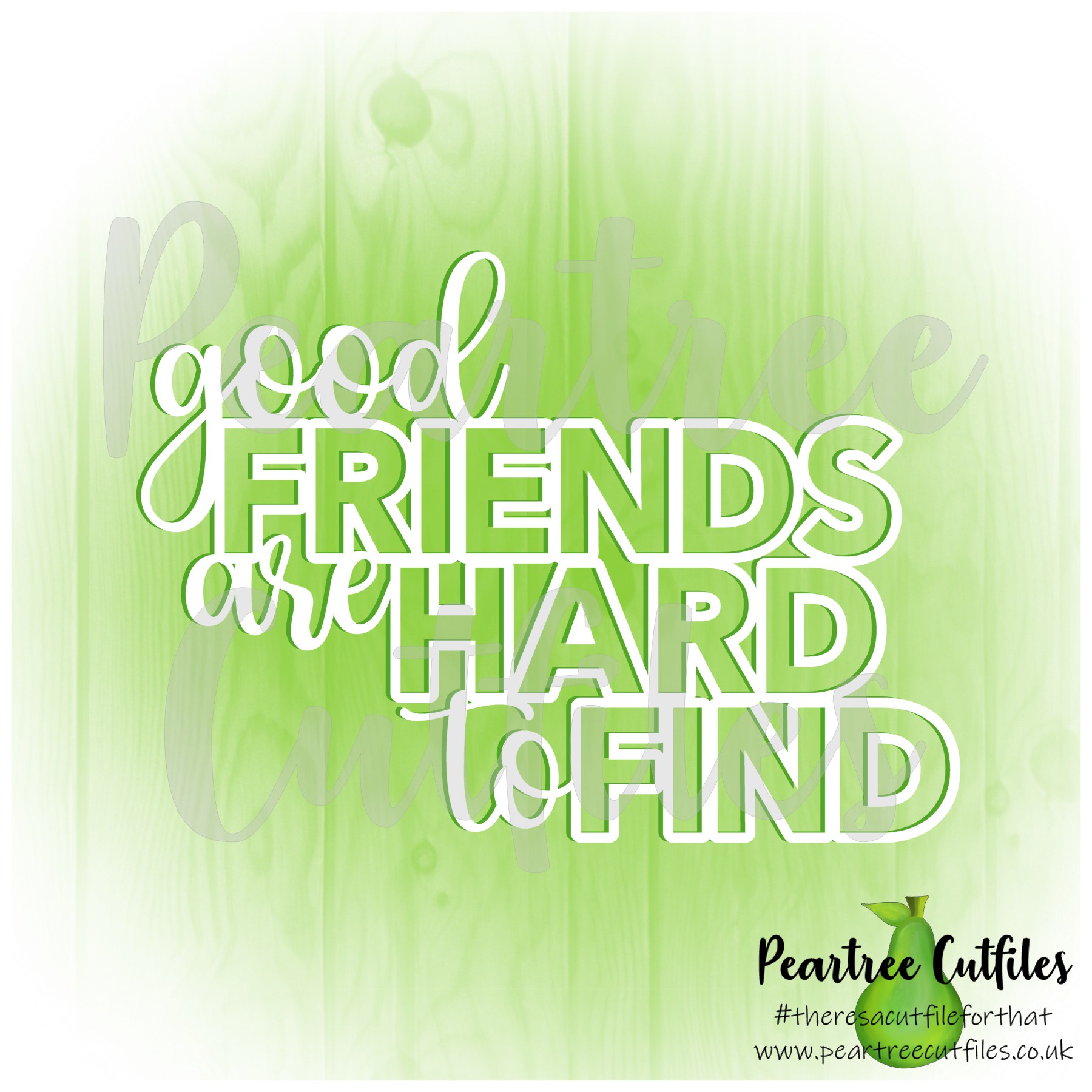 Good Friends are Hard to Find