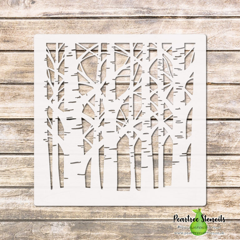 Winter Woodland Stencil – Peartree Cutfiles