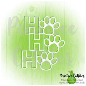 HoHoHo Paw Prints