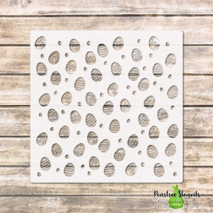 Mini Patterned Eggs Stencil
