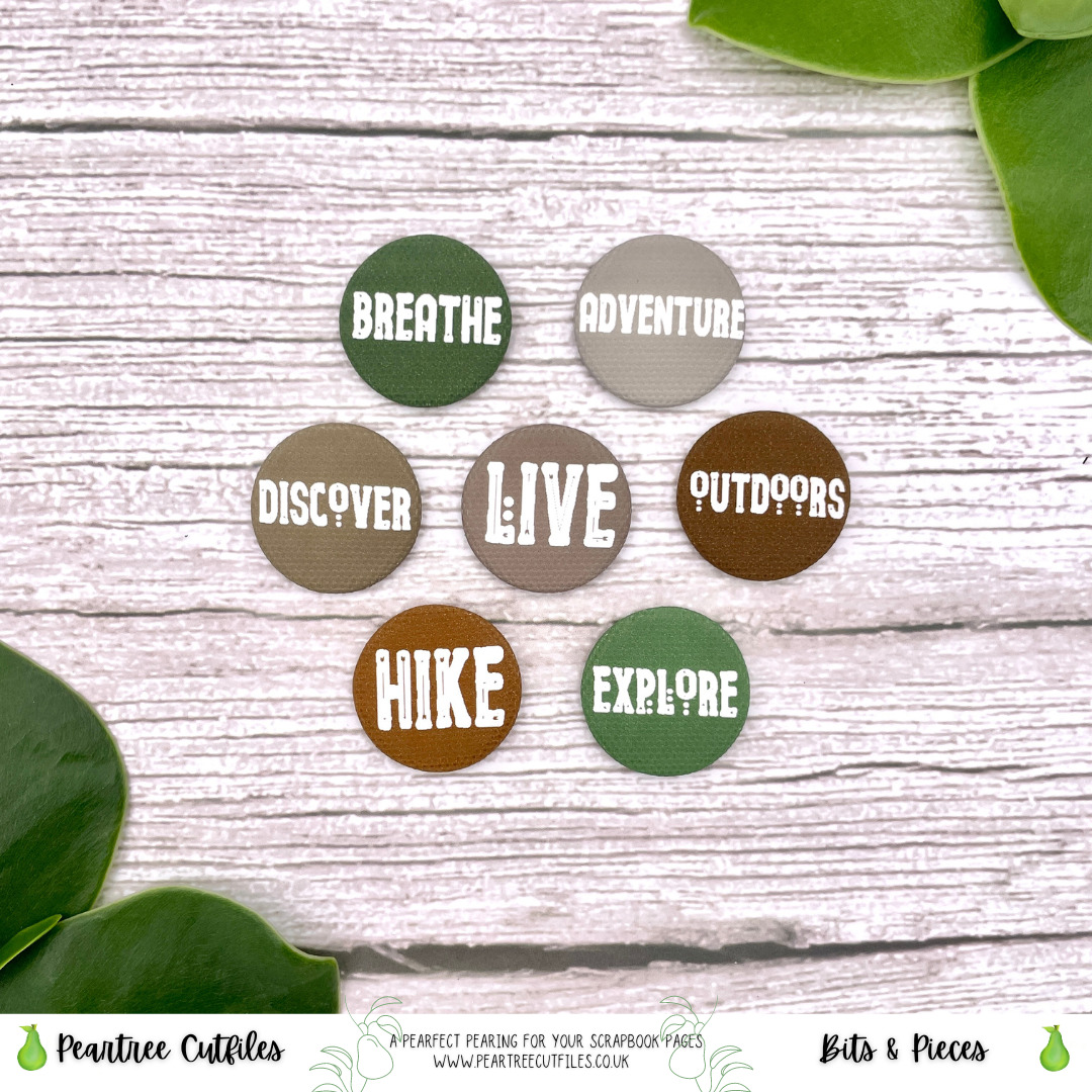 Adventure Words Flair