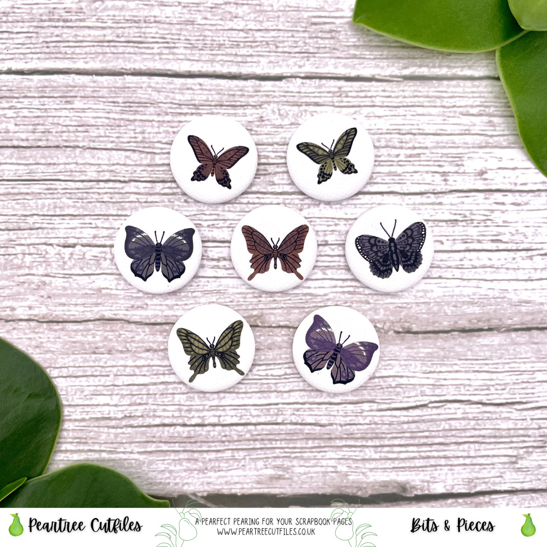 Woodland Butterflies Flair
