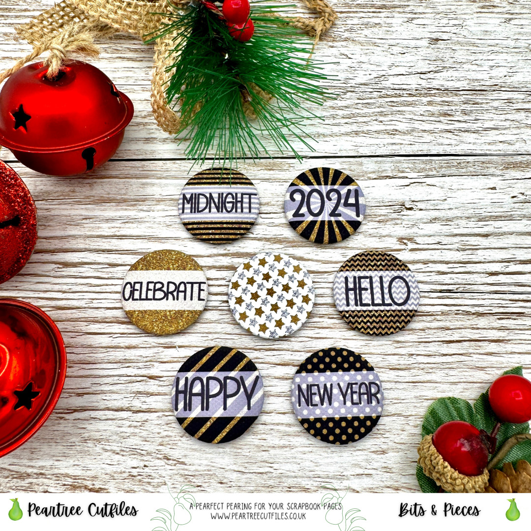 New Year Words Flair