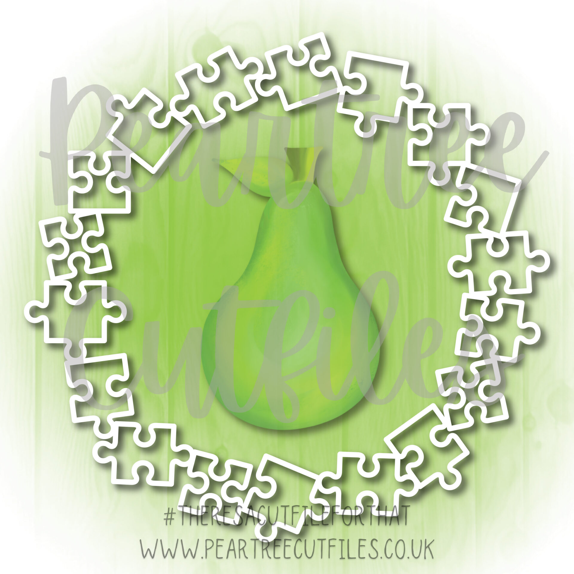 Jigsaw Pieces Wreath