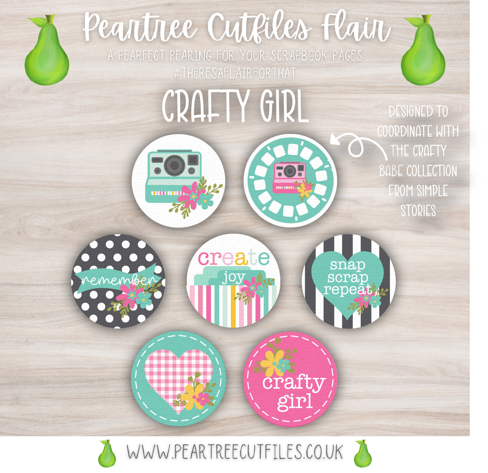 Crafty Girl Flair