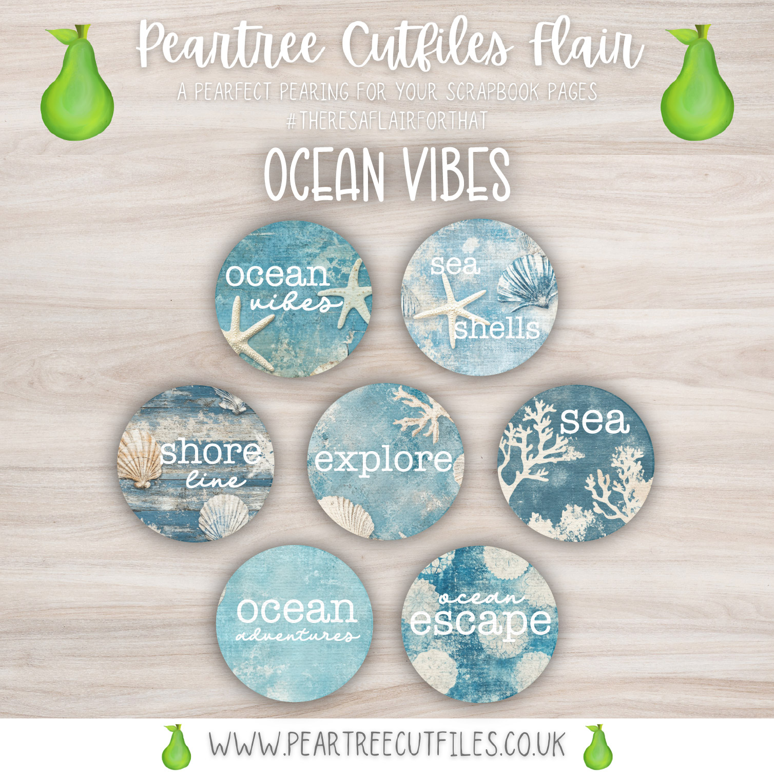 Ocean Vibes Flair