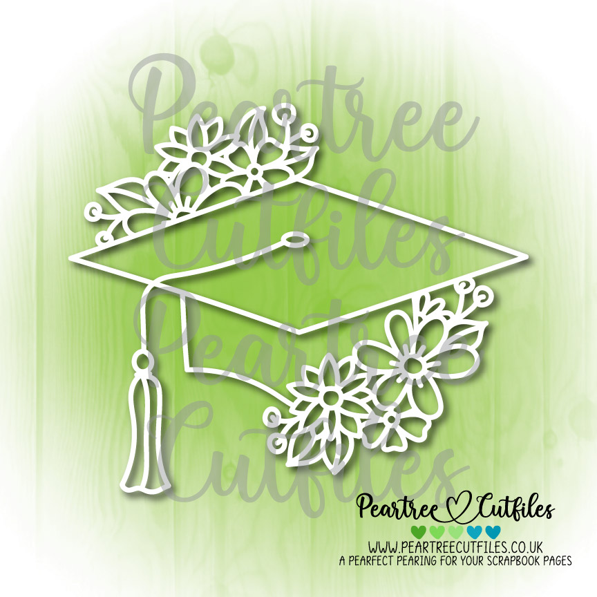 Floral Mortarboard