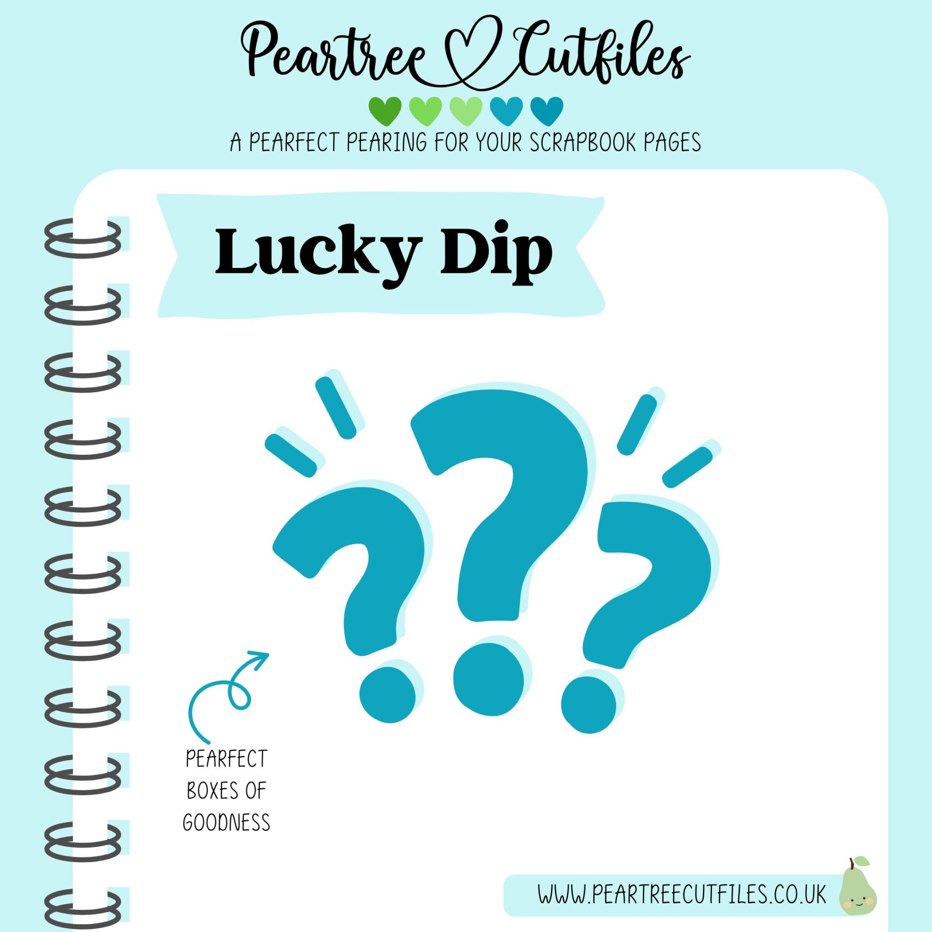Lucky Dip Box (pre-cut) x10 cutfiles