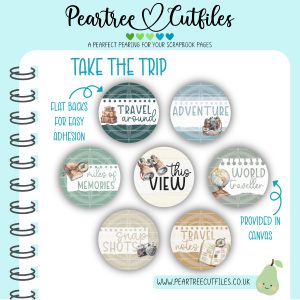 Take The Trip Project Pack (Precut Cutfiles)