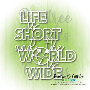 Life is Short and the World is Wide